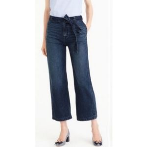 J. Crew Rayner Wide Leg Crop Pants